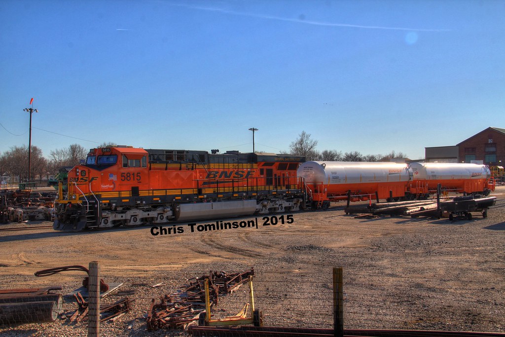 LNG-powered train